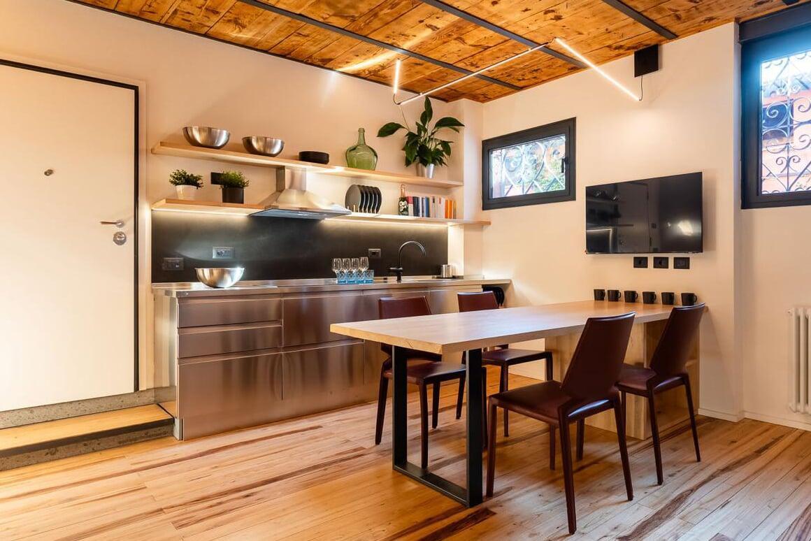cucina a roma vista insieme